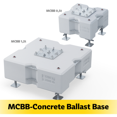 MCBB - Concrete ballast base